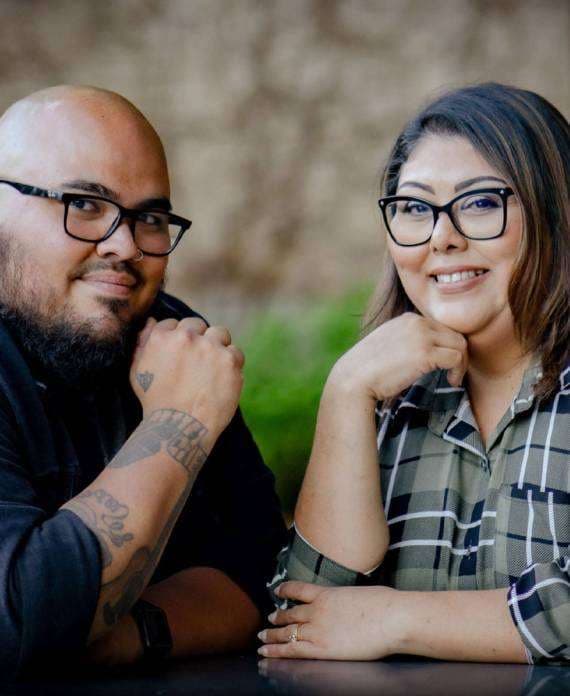 Bonnie and her husband Greg together