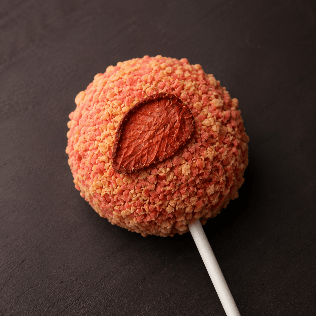 Strawberry Shortcake cake pop